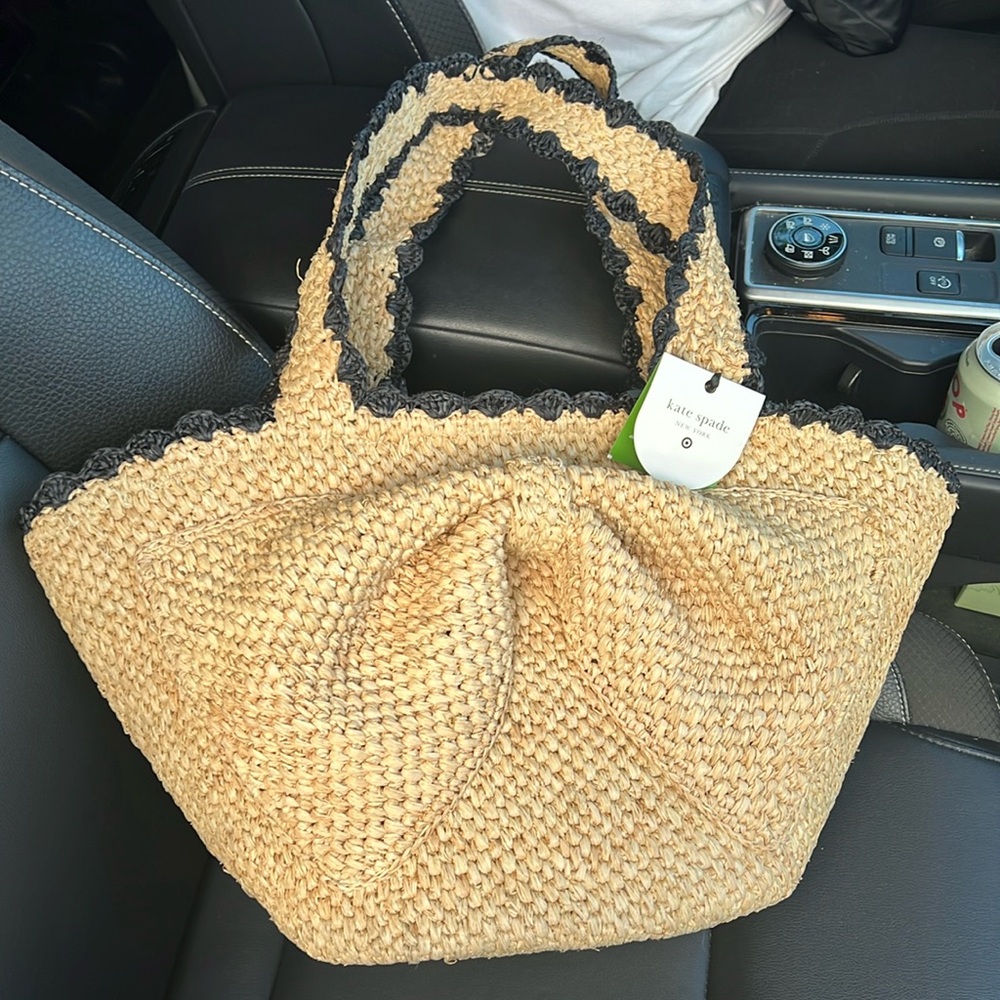 Kate Spade x Target woven bow bag